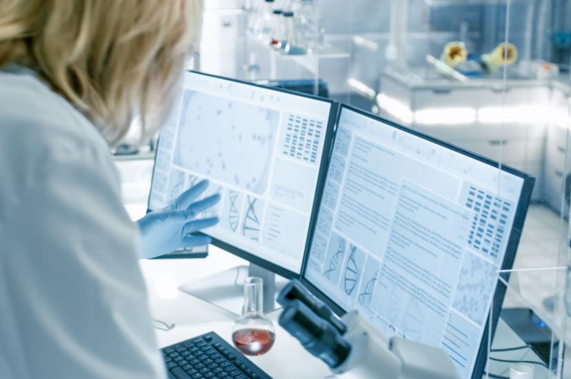 AI used in the lab