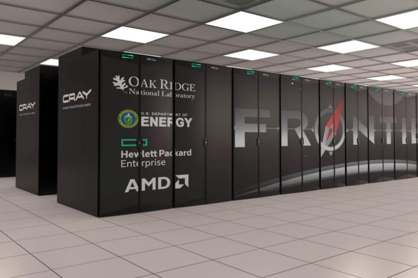 Frontier supercomputer