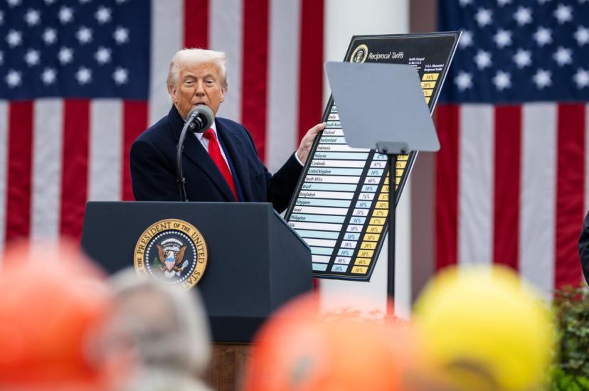 The Trump administration announces a swathe of 'Reciprocal' trade tariffs on US imports