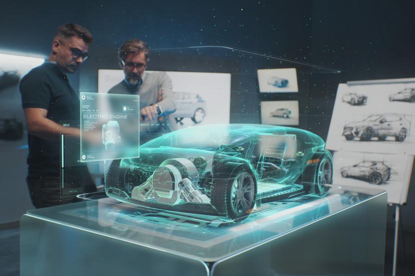 Automtive simulation using quantum computing 