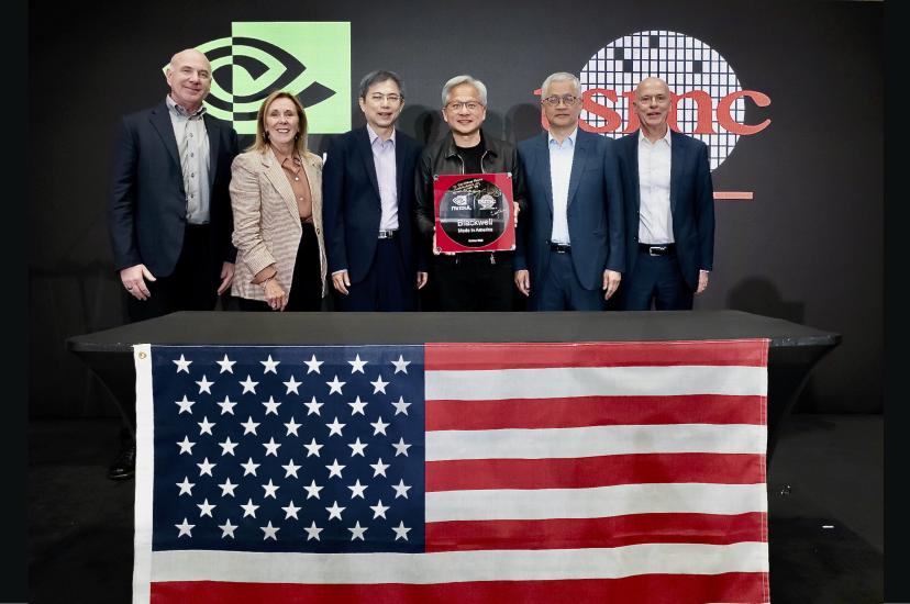 TSMC and Nvidia celebrate US Wafer manufacturing