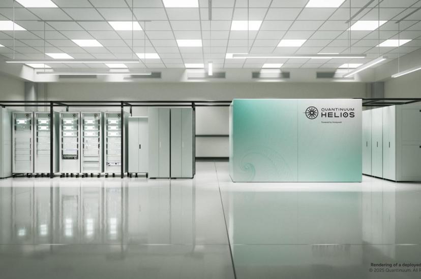 Rendering of a deployed Helios system