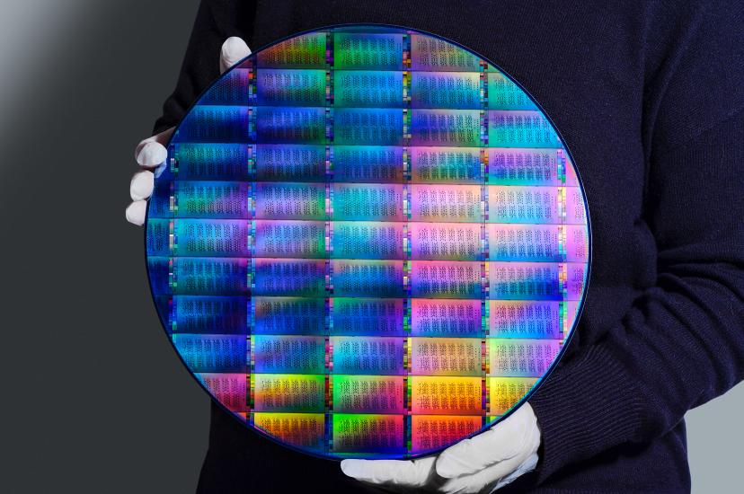 IBM Quantum Nighthawk wafer