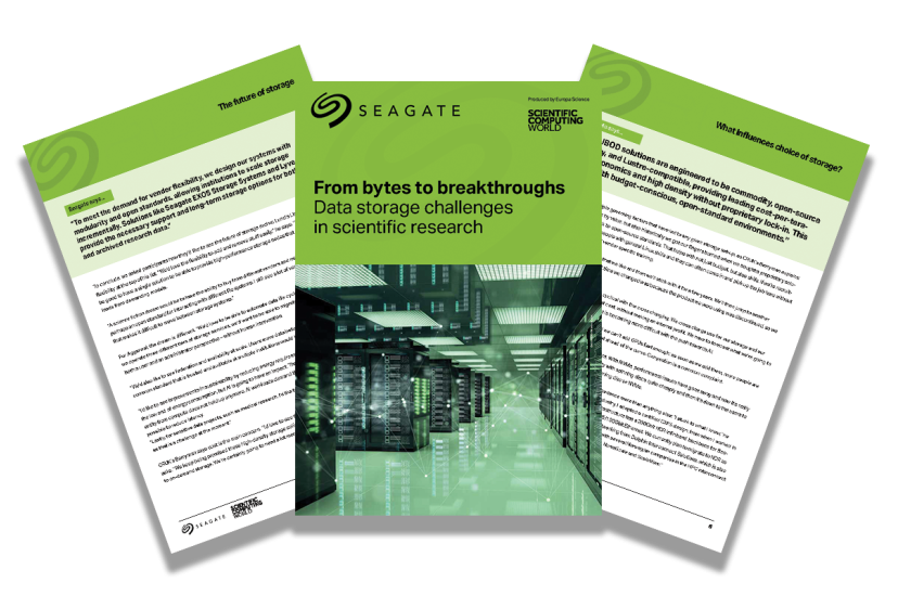 Seagate - From Bytes to Breakthroughs: Data storage challenges in scientific research