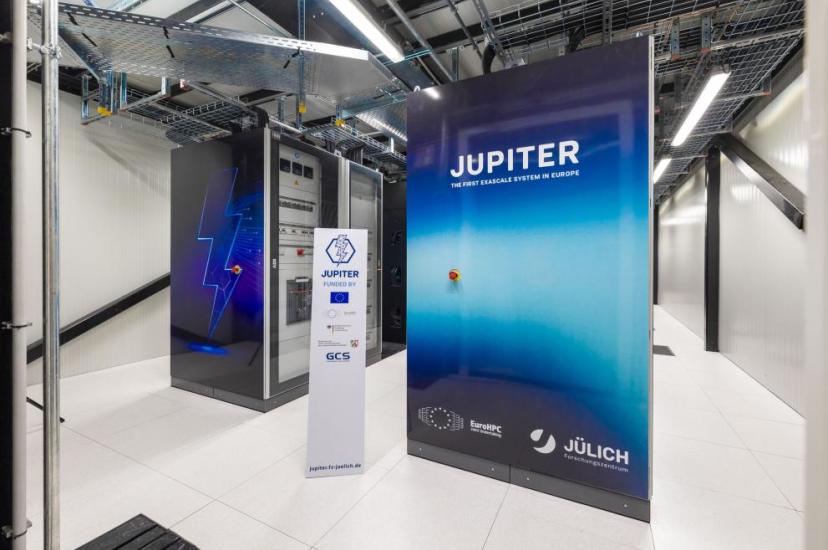 JUPITER is located at the Forschungszentrum Jülich campus in Germany and operated by the Jülich Supercomputing Centre.