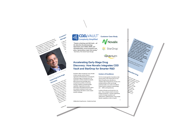 Accelerating Early-Stage Drug Discovery: How Novalix Integrates CDD Vault and StarDrop for Smarter R&D