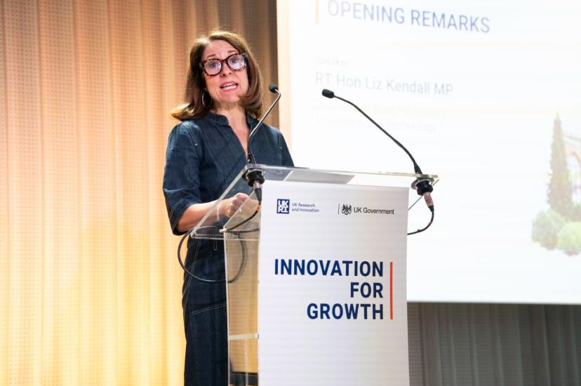 Secretary of State Liz Kendall attends UKRI-hosted growth summit