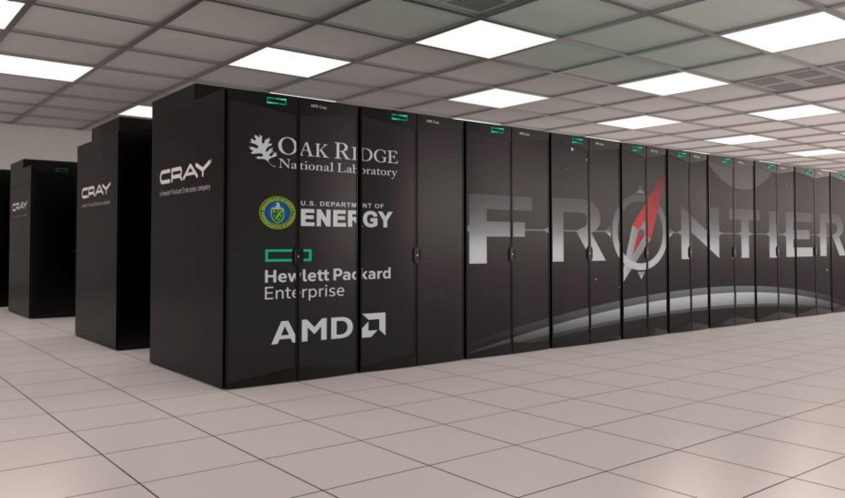 Frontier supercomputer