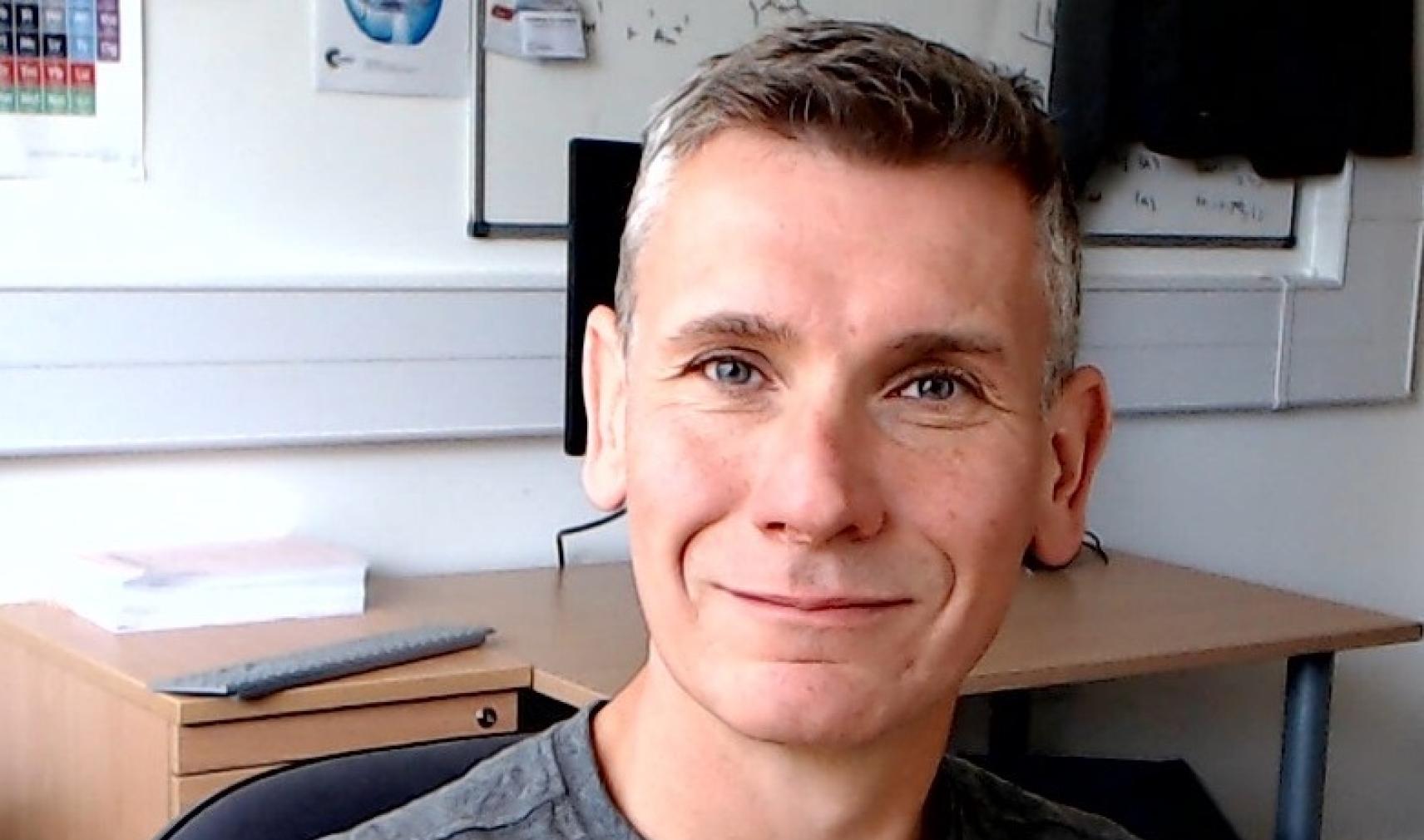 Professor Ian Fairlamb codirector of ALBERT