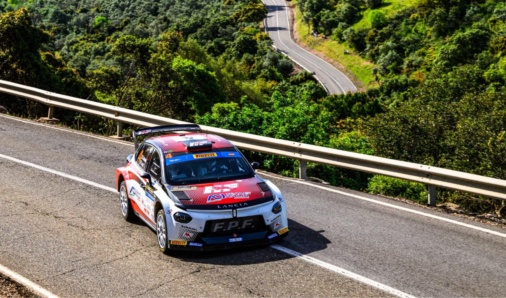 Andrea Mabellini and Virginia Lenzi ready to attack on the Scandinavian gravel aboard the Lancia Ypsilon Rally2 HF Integrale in pursuit of crucial championship points