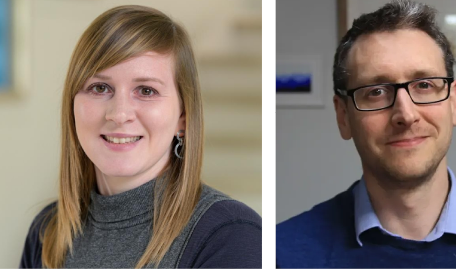 Dr Samantha Pearman-Kanza and Dr Matthew Partridge from the University of Southampton
