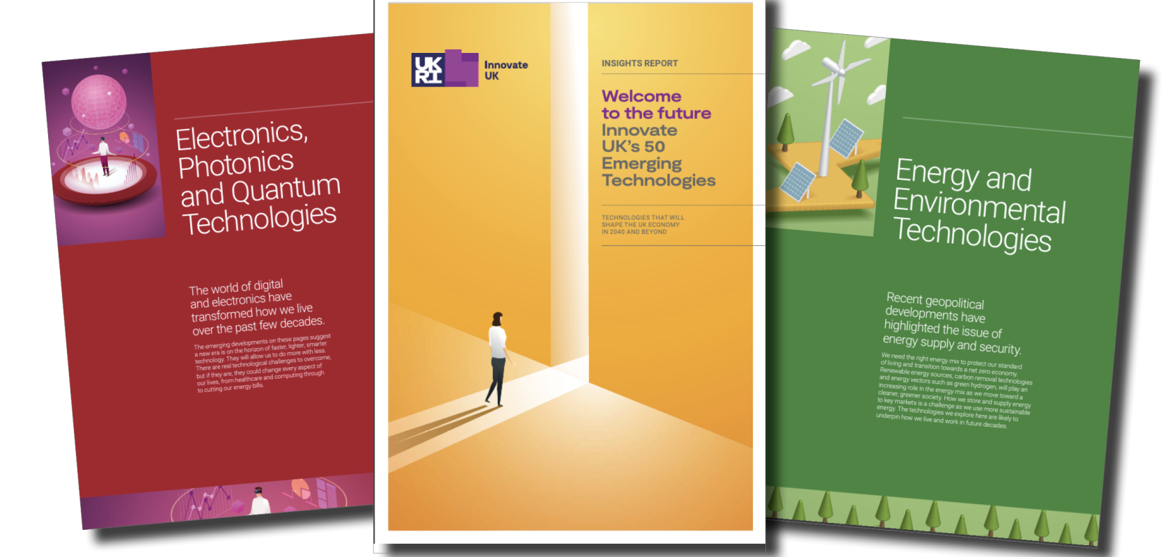 Welcome to the future Innovate UK’s 50 Emerging Technologies Cover of Welcome to the future Innovate UK’s 50 Emerging Technologies