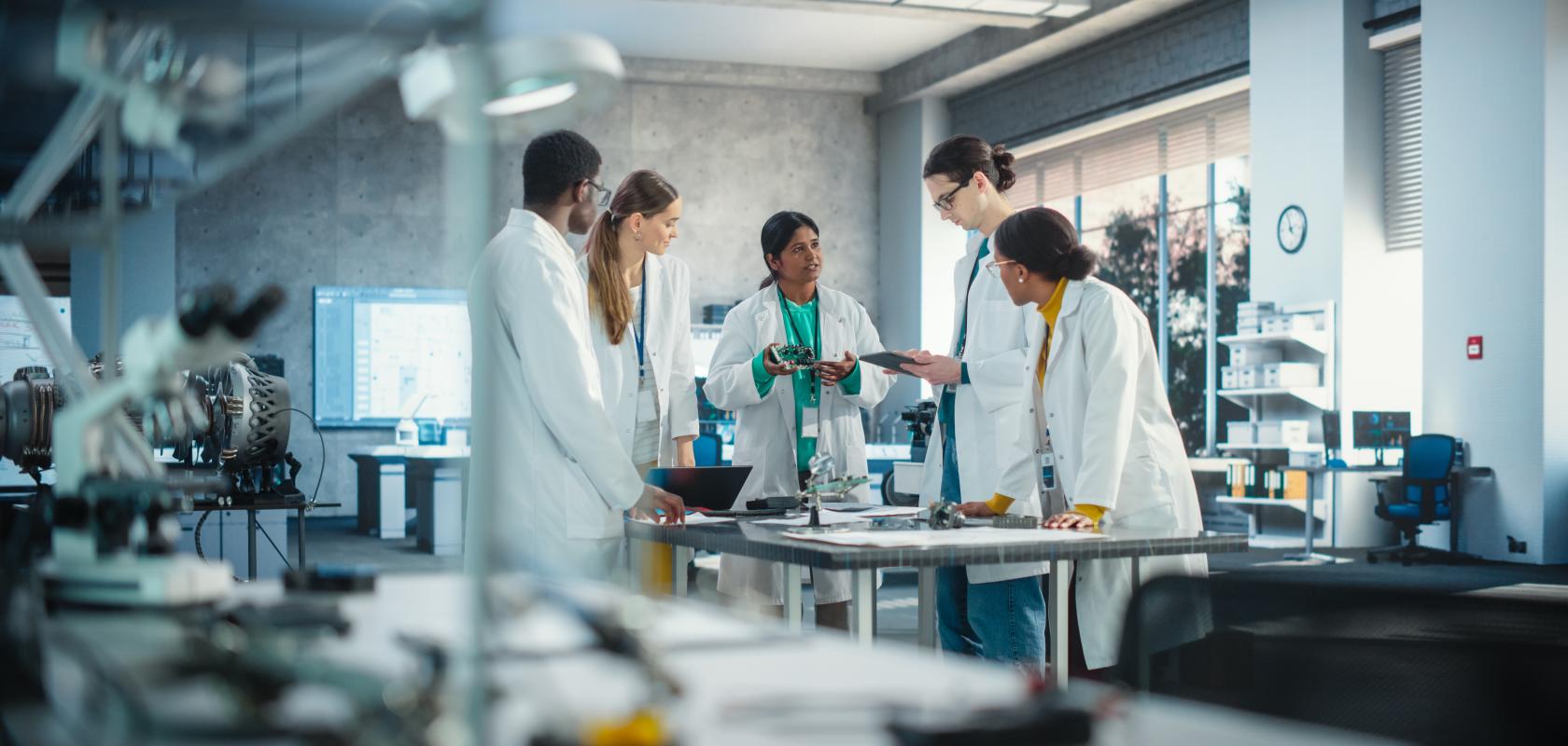 Laboratory scientists 