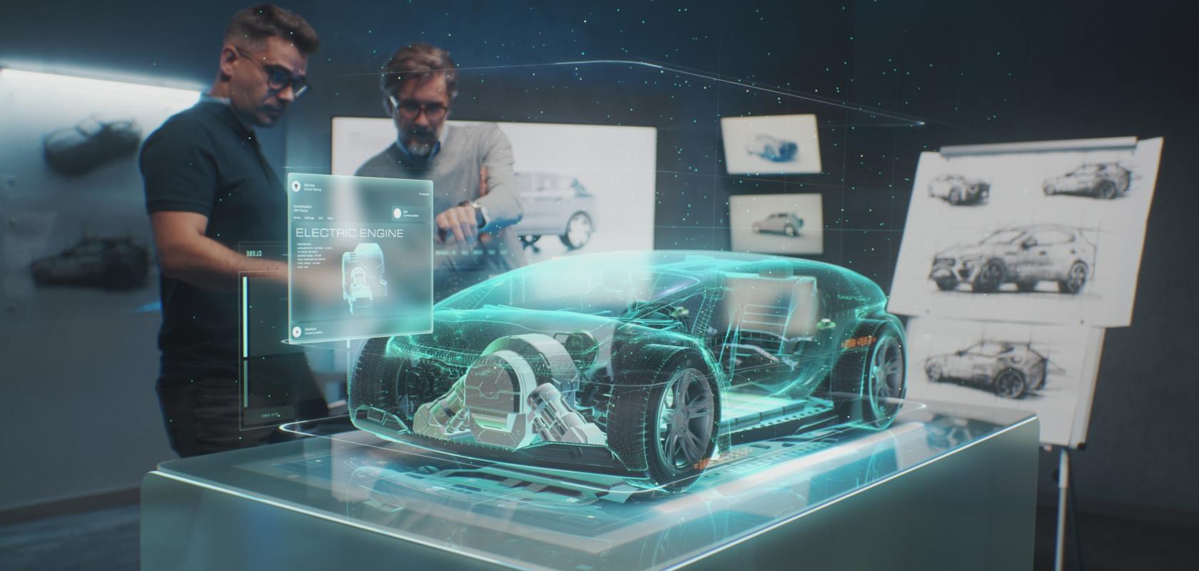 Automtive simulation using quantum computing