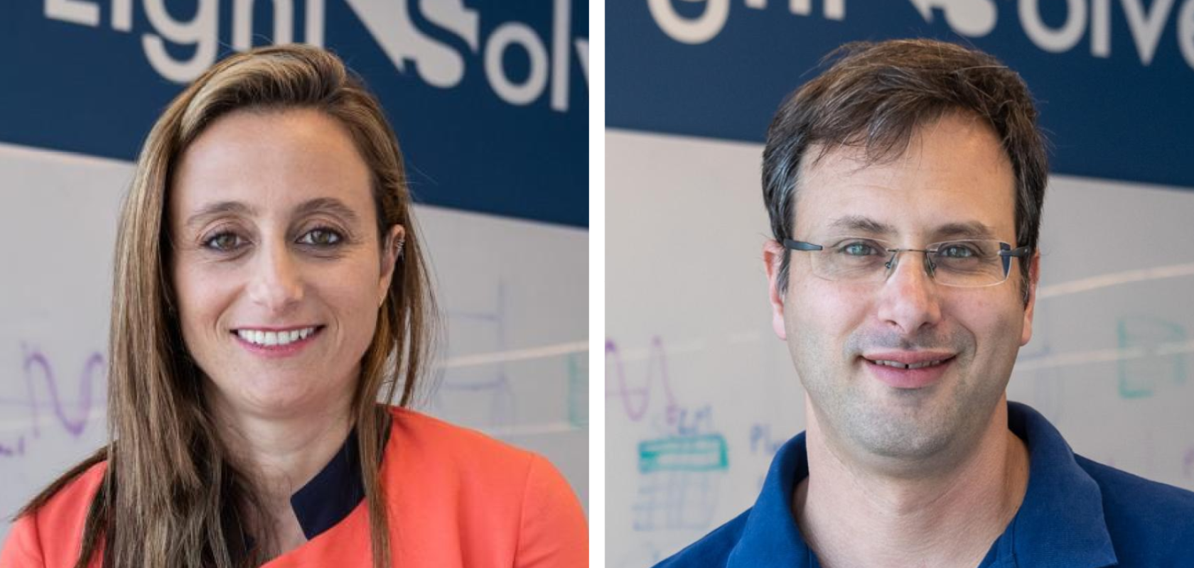 LightSolver's CEO, Ruti Ben-Shlomi, left, and its CTO, Chene Tradonsky (Images: Lightsolver)