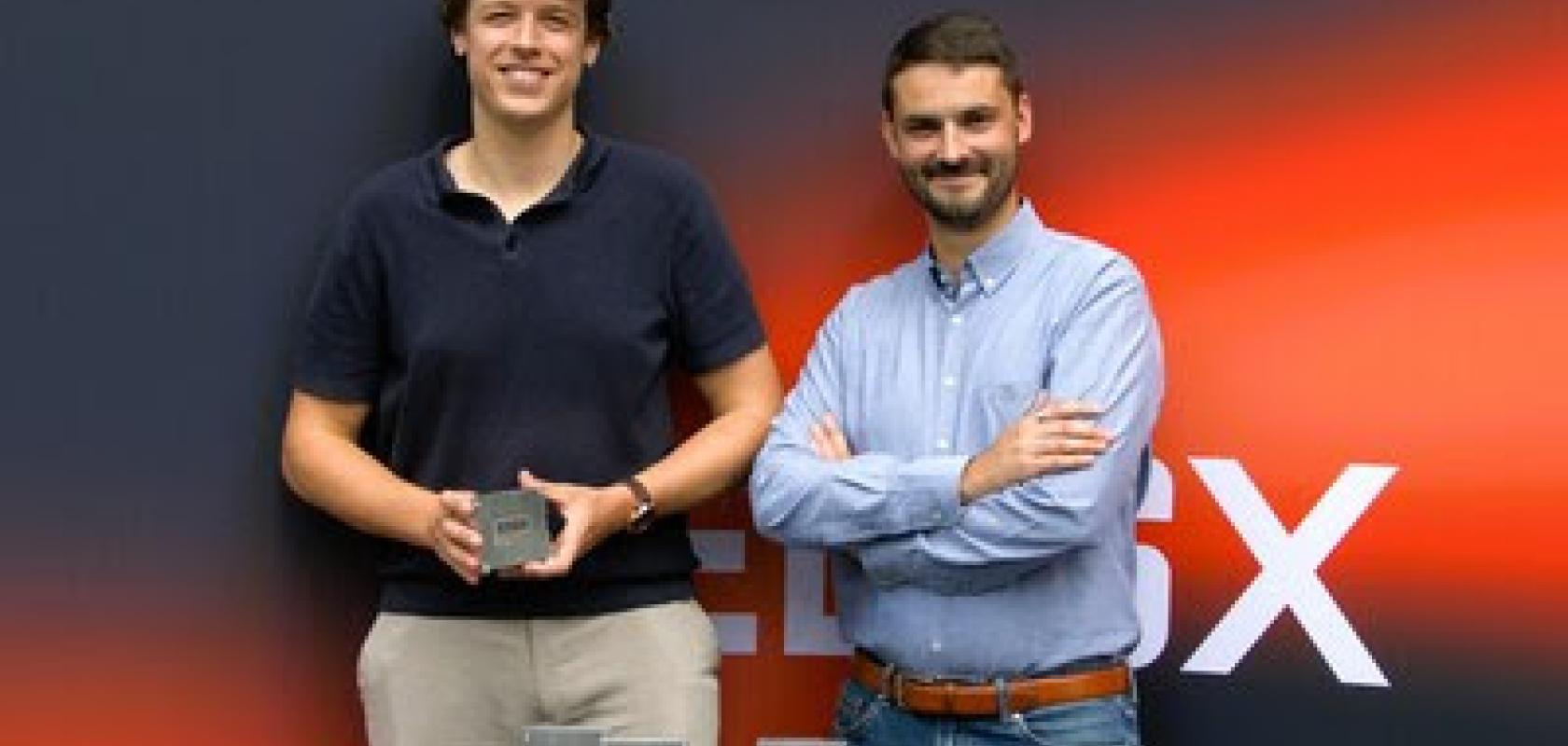 EDGX founders Nick Destrycker and Wouter Benoot