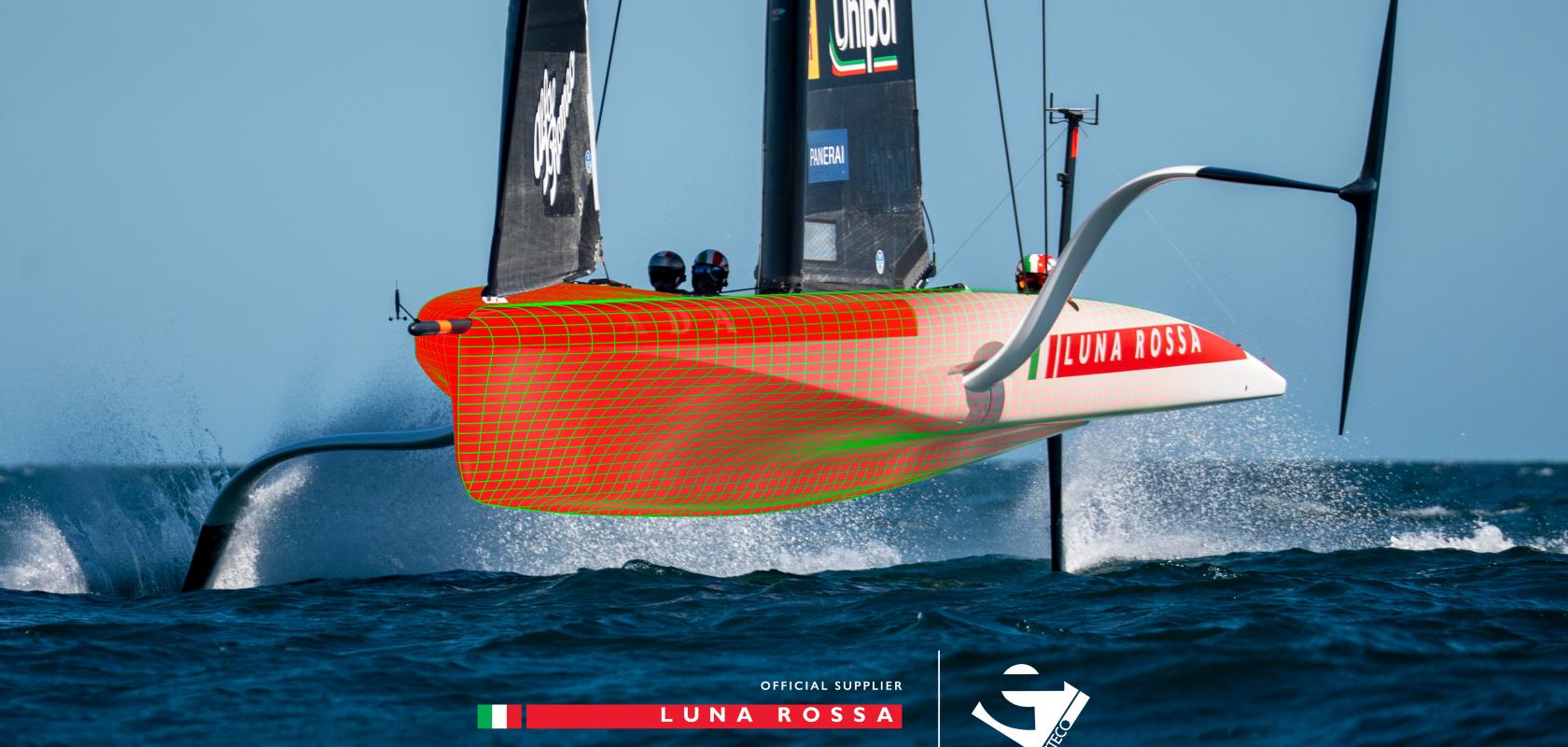 ESTECO named Official Supplier of Team Luna Rossa for the 38th America’s Cup