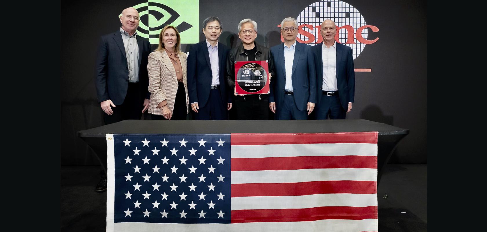 TSMC and Nvidia celebrate US Wafer manufacturing