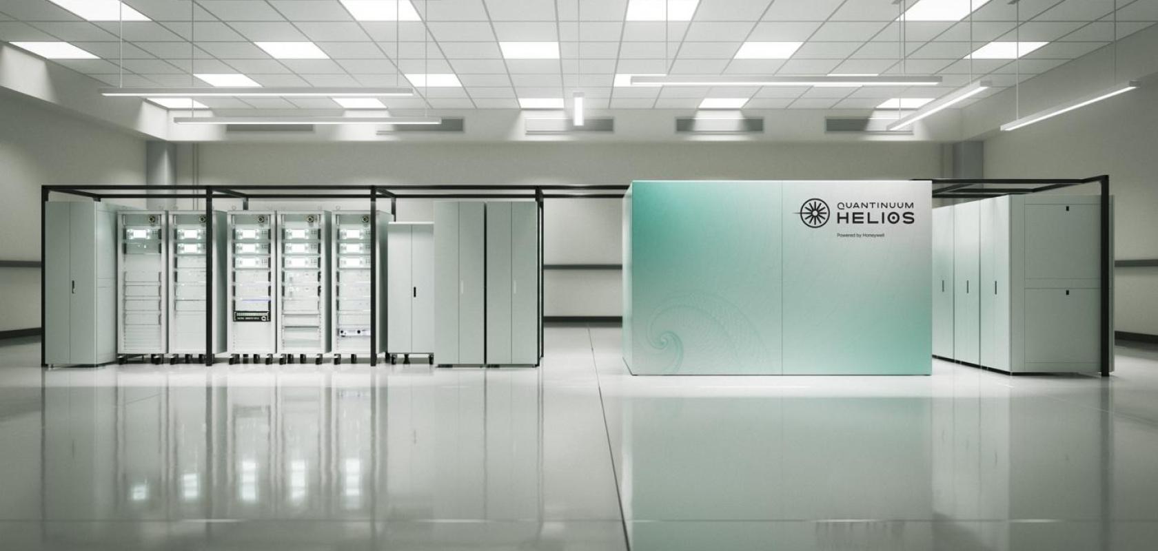 Rendering of a deployed Helios system