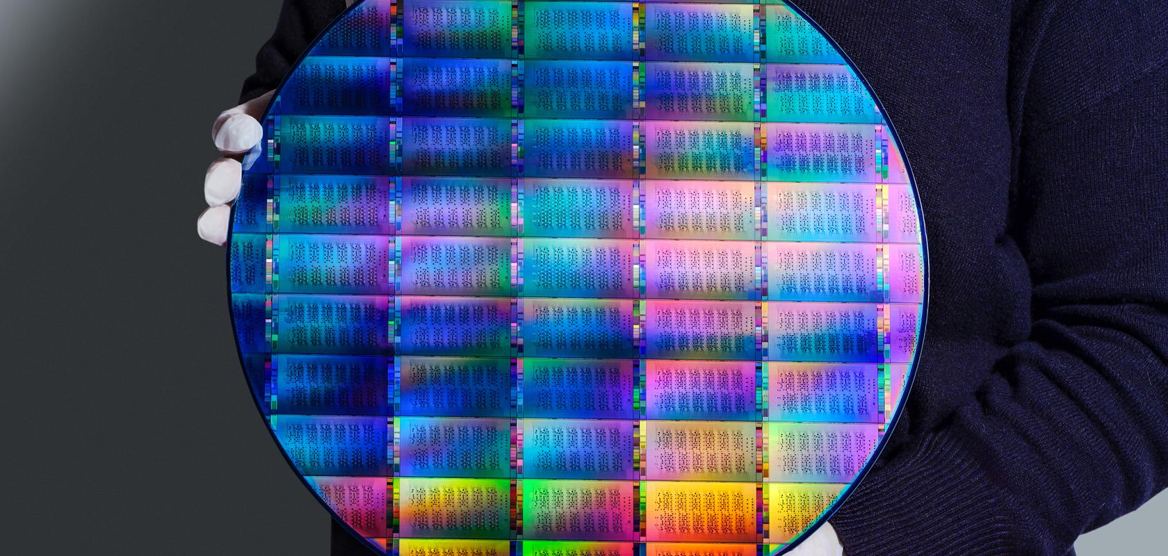 IBM Quantum Nighthawk wafer