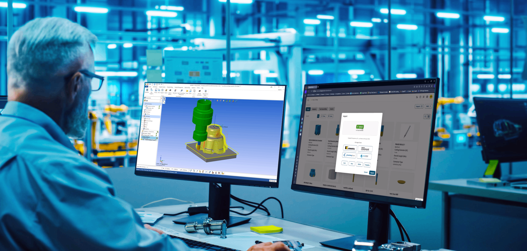 CAM software update CAM connects programming workflows to a cloud-based, verified tooling database