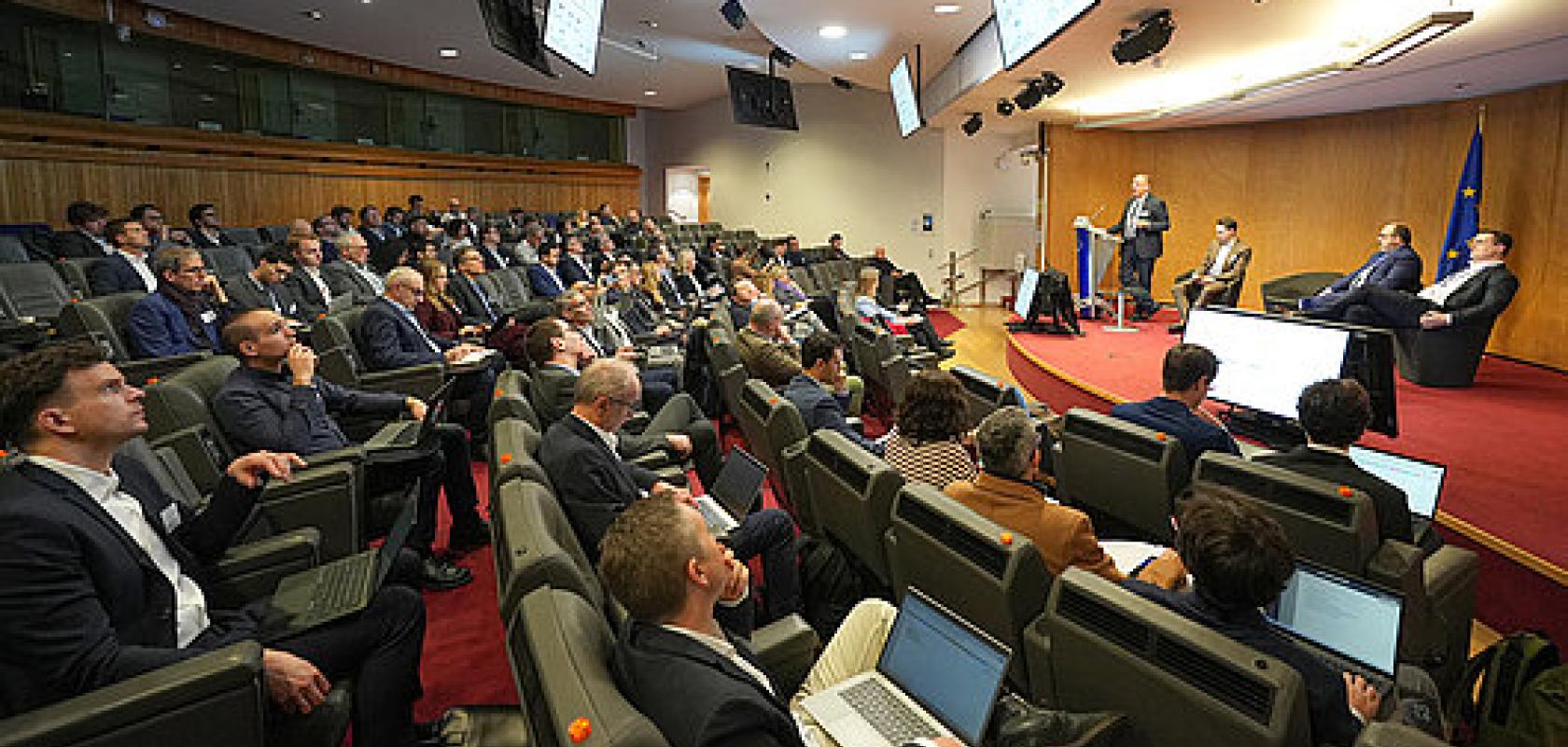 On February 5-6, 2026, the European Connected and Autonomous Vehicle Alliance launched four working groups at a workshop in Brussels. Photo: ECAVA