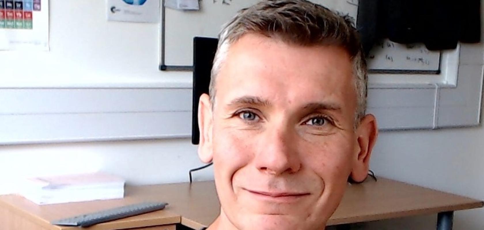 Professor Ian Fairlamb codirector of ALBERT