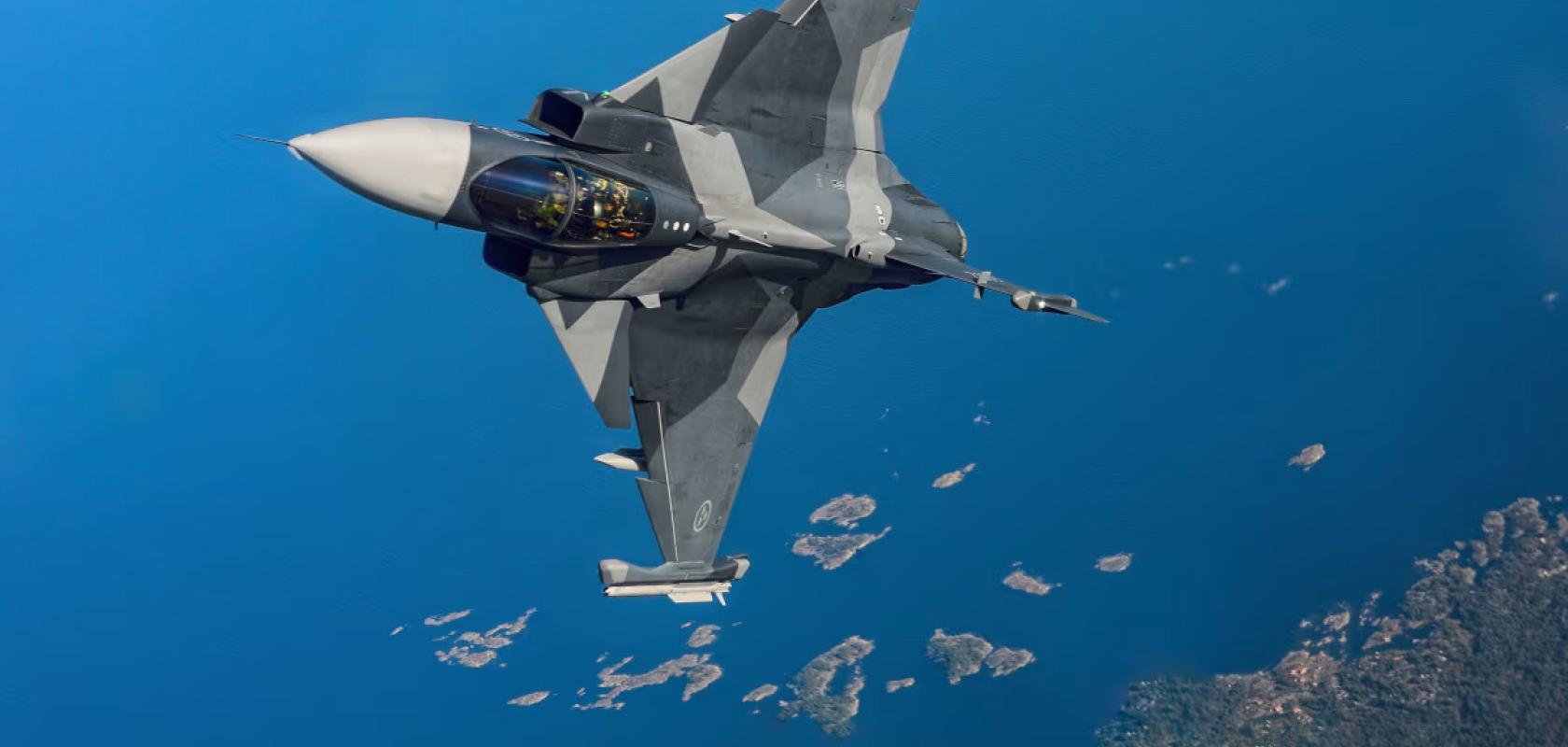 Gripen fighter aircraft
