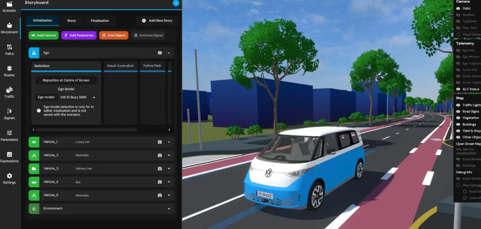FIve AI simulation tool