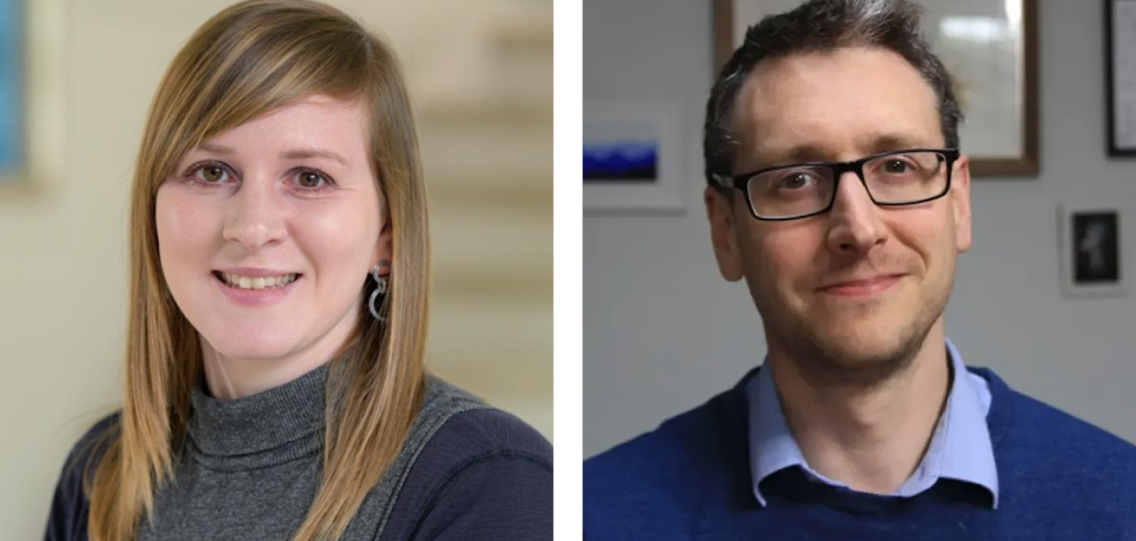 Dr Samantha Pearman-Kanza and Dr Matthew Partridge from the University of Southampton