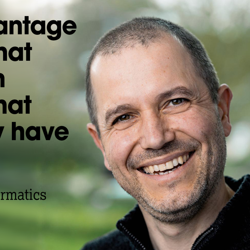Simon Andrews, head of the bioinformatics facility at the Babraham Institute.