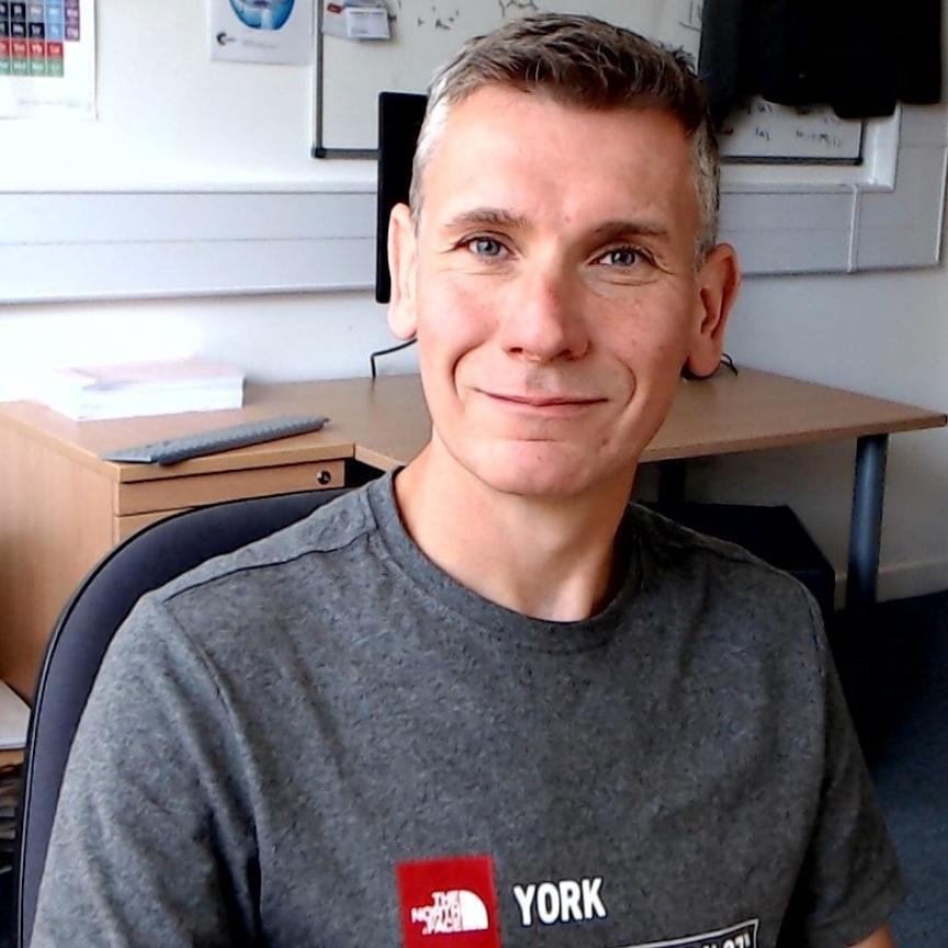 Professor Ian Fairlamb codirector of ALBERT