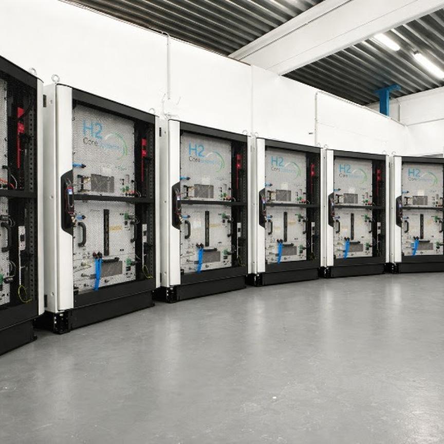 H2 Core Systems modular hydrogen-based energy systems